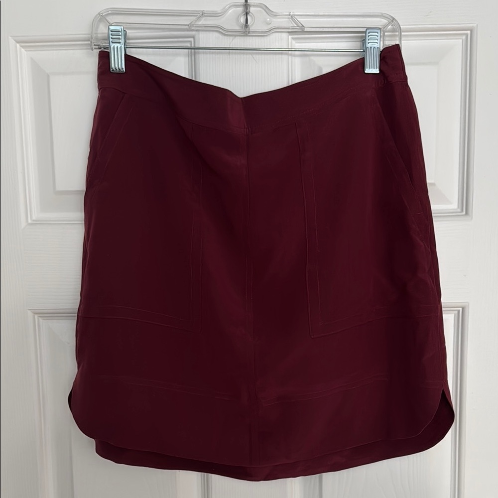 Madewell Burgundy Skirt